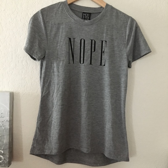 🛎 New!! Modern Luxe. XS “NOPE” Tee - Picture 5 of 5